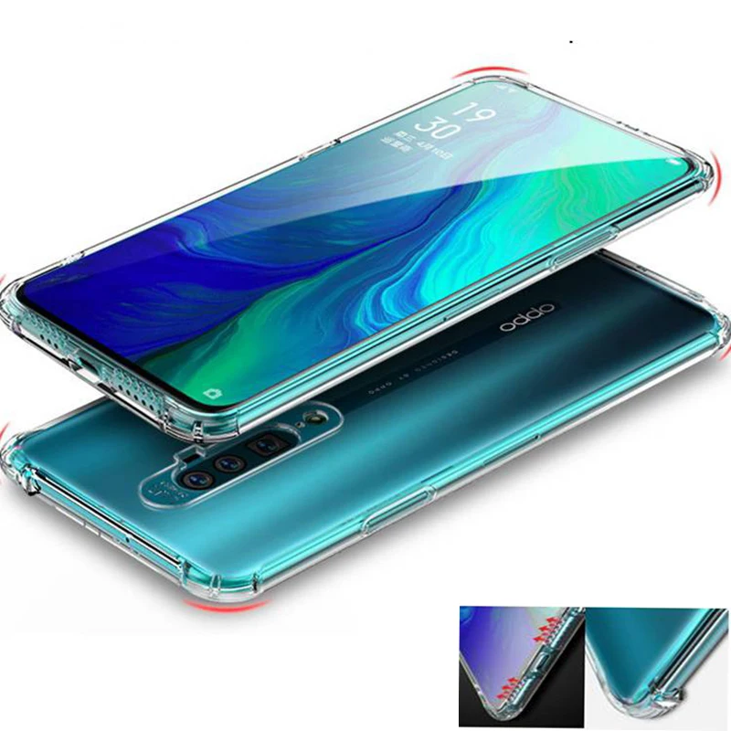 Phone Case for OPPO Realme 3 5 Pro XT X2 K3 K5 Q Silicone Shockproof Transparent Protection Back Cover Fundas Coque | Мобильные