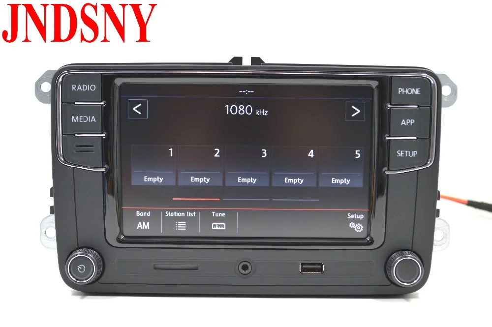 JNDSNY RCD330G CarPlay RCD330 Plus CarPlay Автомагнитола для VW Tiguan Golf 5 6 Jetta MK5 MK6 Passat Polo Touran 6RD 035 187B