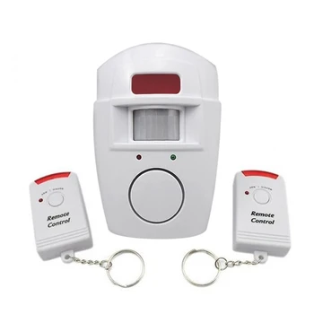 

New Double Remote Control Infrared Wireless Alarm Home Alarm Electronic Dog Alarm Infrared Alarm System