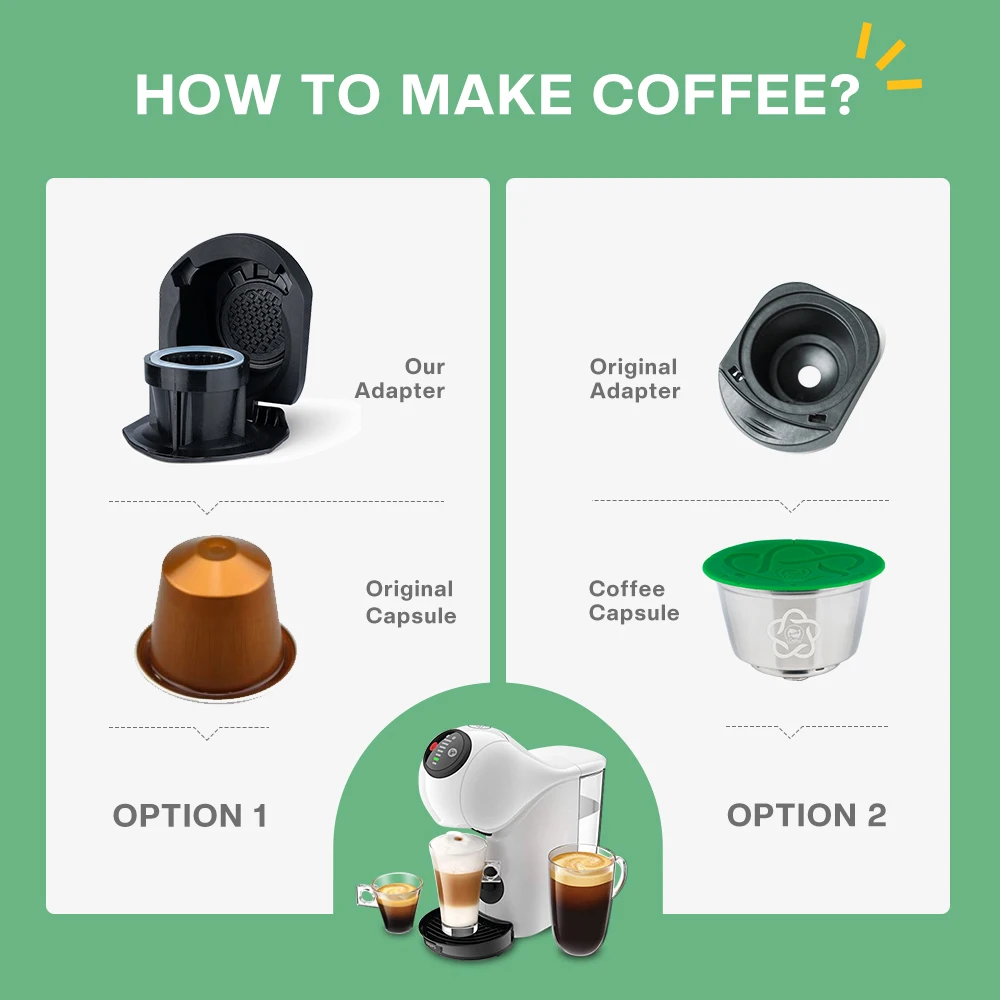 Coffee Machine Dolce Gusto Alternative Capsules Gusto Coffee