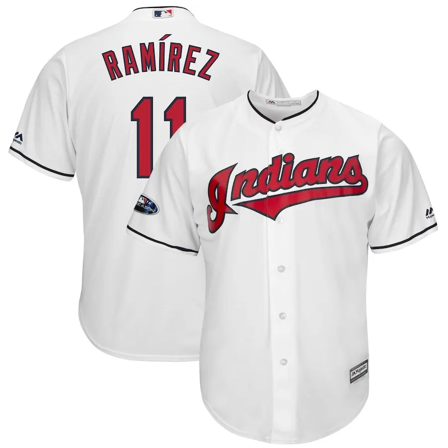Мужчины Кливленд Майкл Брэнтли Джейсон Kipnis Corey Kluber Edwin Encarnacion Jose Ramirez Francisco Lindor Trevor Bauer Jersey - Цвет: Серый