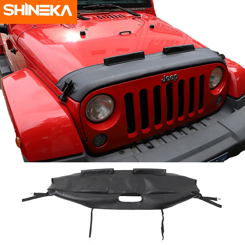 Shineka Engine Cover For Wrangler Jk Car Front Engine Hood Cover