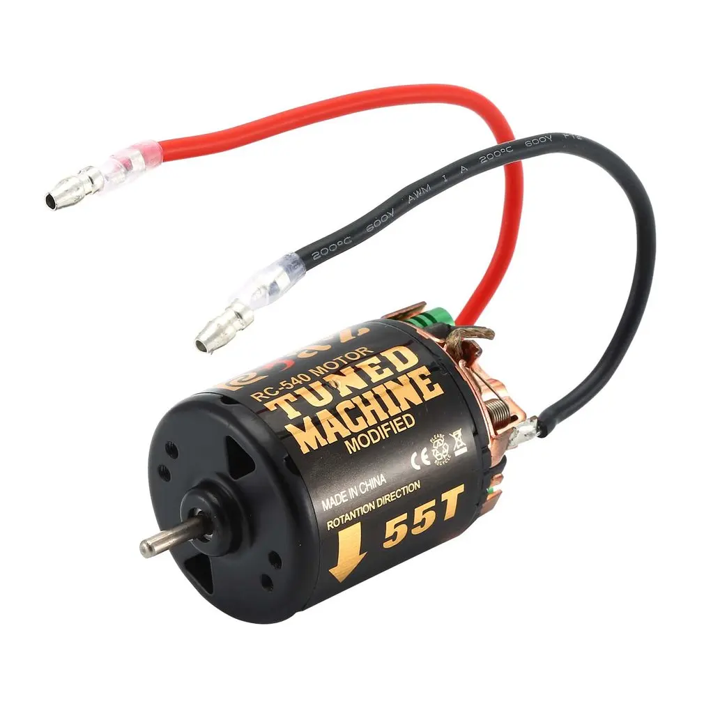 Двигатель с щеткой RC 540 35T 45T 55T контроллер скорости 320 водонепроницаемый ESC для