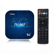 

TV007 Smart Tv Box Android Tvbox 4k 5G Wifi Smart Quad-core Wireless Network Set Top Box Dual Frequency Digital TV Set Top Box