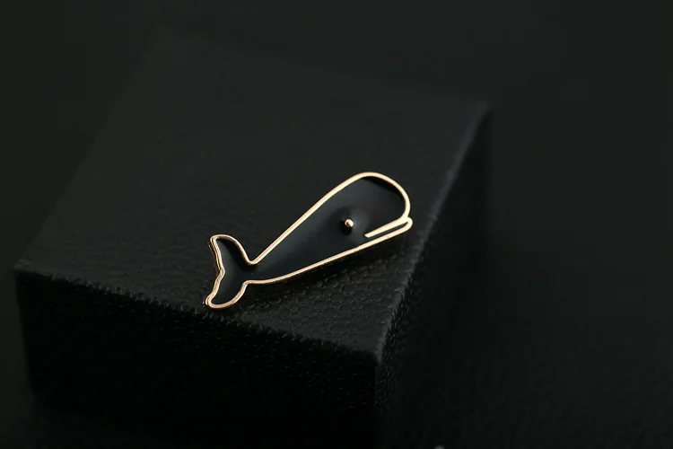 Metal Simple Whale Tie Clip Business Tie Clips Cufflinks Men's Suit Pocket Clip Bar Clasp Necktie Clasp Tie Pin Gifts Jewelry Hf7367164acd44a479569d957cecae84eq