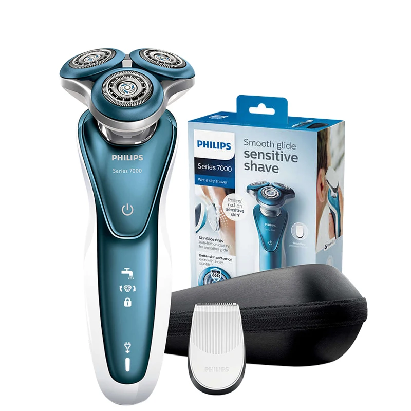 Philips S7370 электробритва с нежной точностью PRO Blades Smart Click электробритвы для мужчин