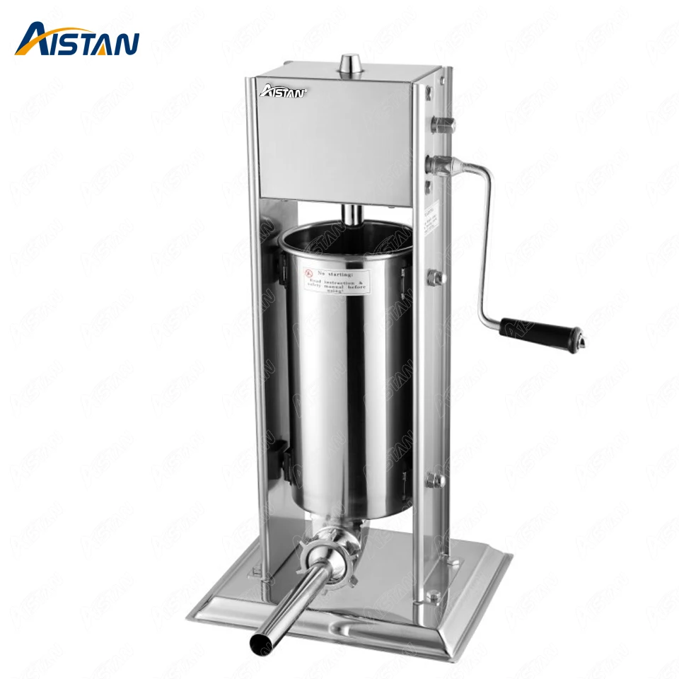 TV3L Manual Sausage Stuffer Machine Meat filler Sausage Making for Food Processor Stainless Steel Made 3L 5L 7L 10L 15 Liters