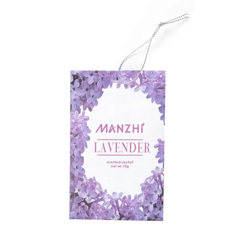 Ароматические пакетики для дома, сумка для ароматерапии, висячие, против вредителей и плесени, натуральные пакетики для гардероба, шкафа, автомобиля, освежитель воздуха - Цвет: Lavender scent