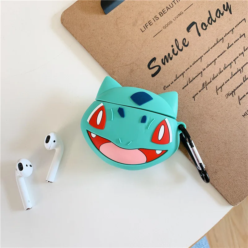 7 Чехол для AirPods Apple, 3D мультяшный чехол для наушников Digivice Adventure для Airpods 1 2, силиконовый чехол, защитный чехол - Цвет: 7