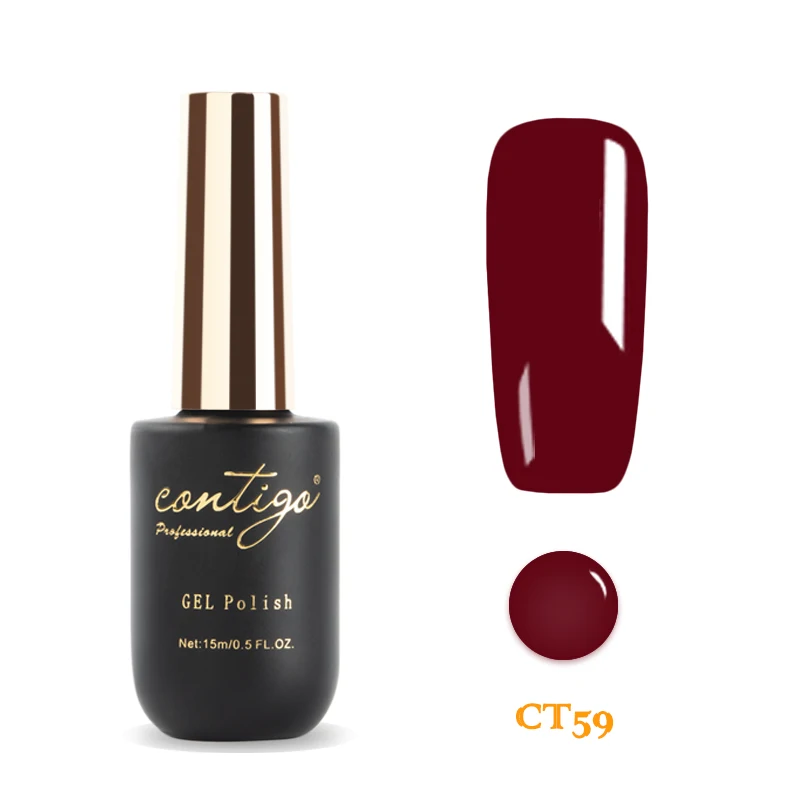 contigo--59 Contigo Гель-лак для ногтей 60 цветов новейший Гель-лак es Полупостоянный УФ светодиодный лак Гибридный впитывающий эмалированный Гель-лак для дизайна ногтей - Цвет: contigo--59