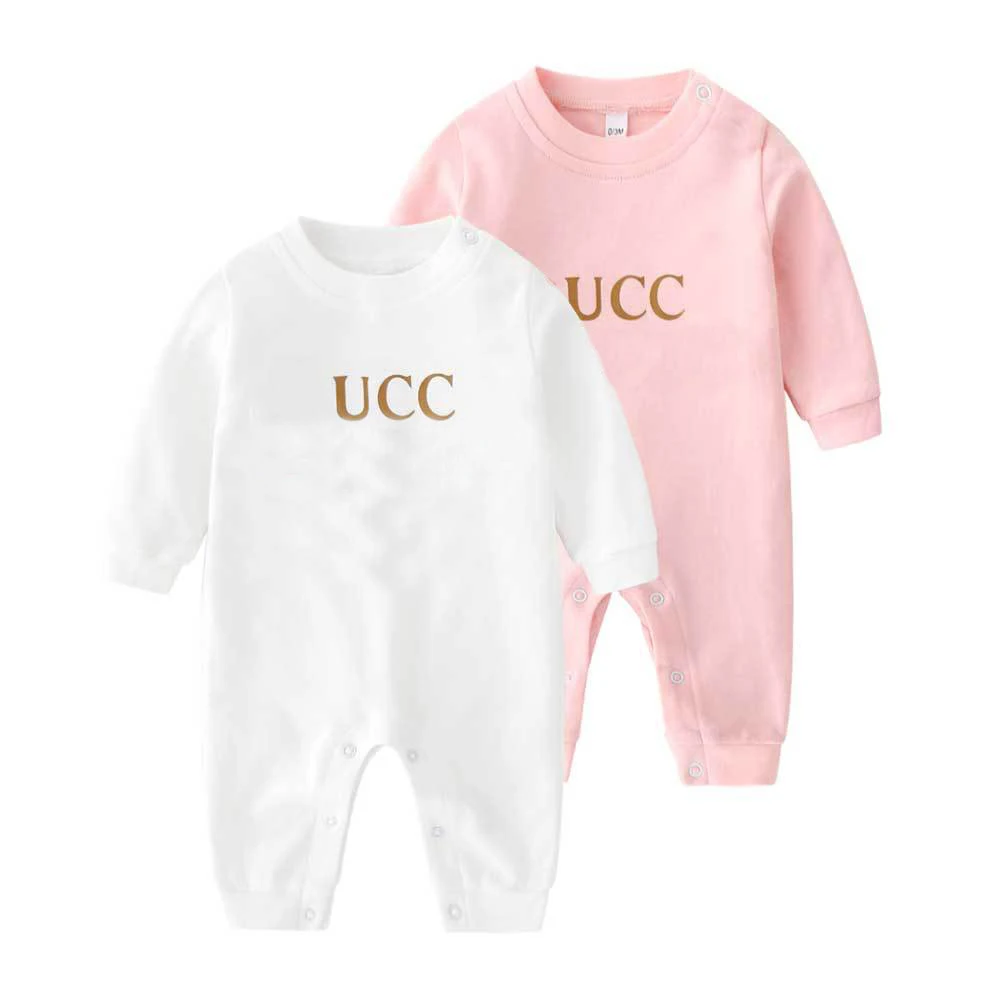 Romper Summe Newborn Baby-Girls White Fashion Months Long-Sleeve Cotton 0-24 Green Pink