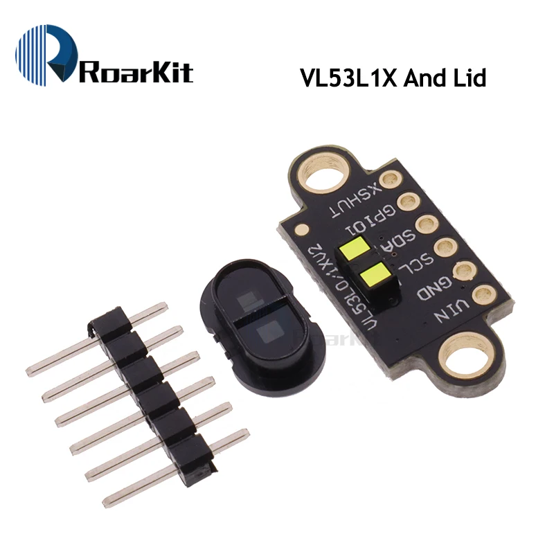 VL53L1X And Lid VL53L0X/VL53L1X время полета STM32(ToF) Лазерный диапазон датчик прорыва 940nm GY-VL53L0XV2 Расстояние модуль IEC IIC для Arduino - Цвет: VL53L1X And Lid