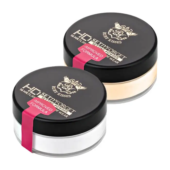 Пудра для лица Kiss Fix & Forget HD Setting Powder |