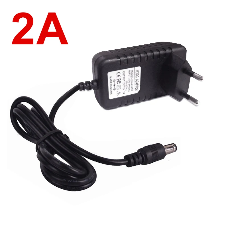 12 В блок питания DC12V блок 1A 2A 3A 5A 6A 8A 10A трансформатор AC 110 В 220 В 220 В к DC 12 Вольт 12 В Светодиодный драйвер для светодиодной ленты - Цвет: 2A