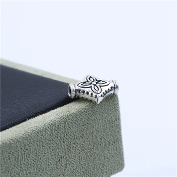 

S925 Sterling Silver Thai Silver Beads Wild Old Retro Special-shaped Fine Jewelry Accessories Jewelry
