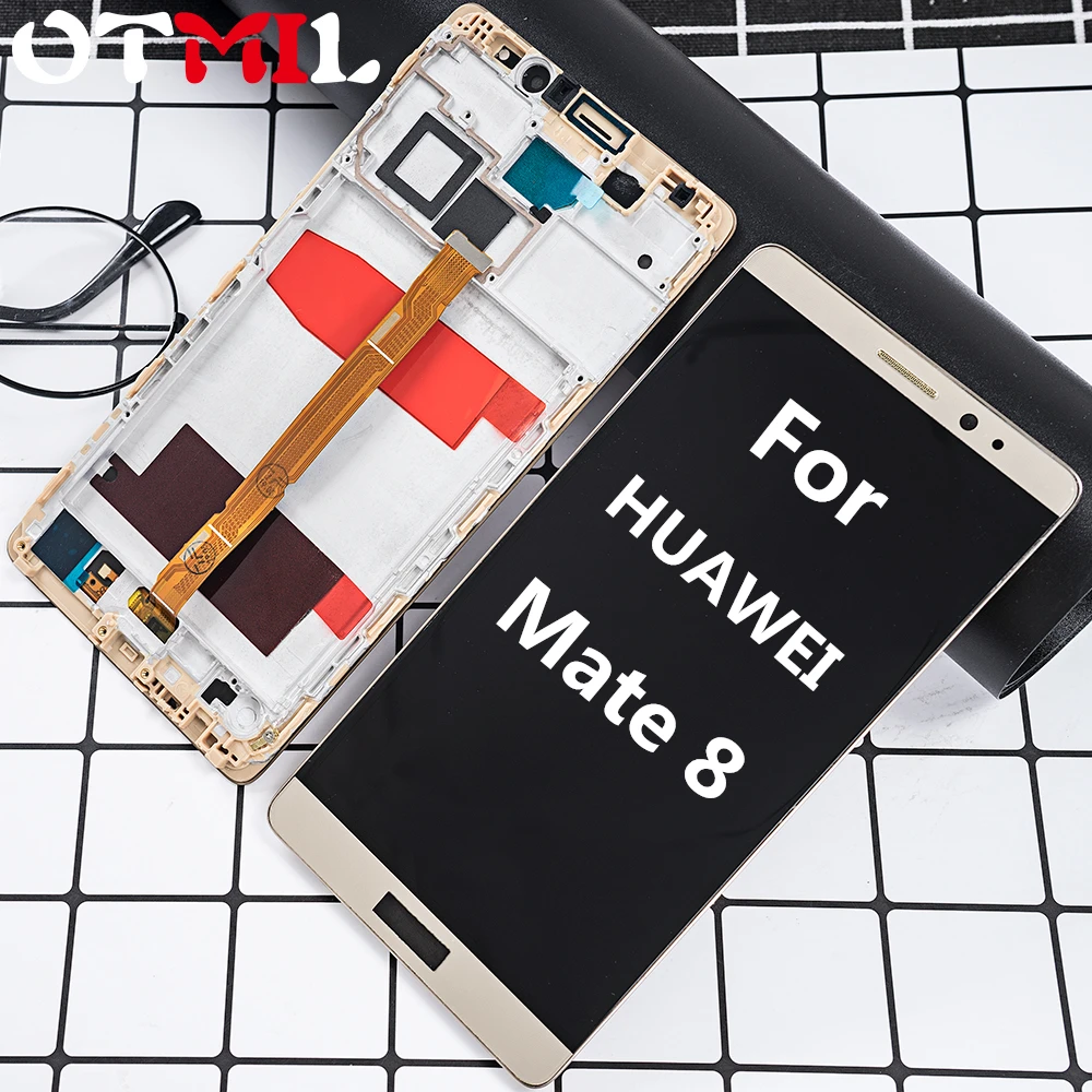 

Original 6.0"LCD For HUAWEI Mate 8 LCD Touch Screen Frame Digitizer Replacement For HUAWEI Mate 8 Display Mate8 Display NXT-L29