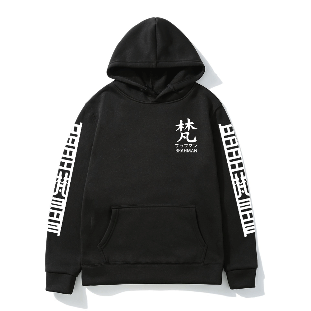 Fashion Anime Tokyo Revenger BRAHMAN Logo Hodies Pullover Men Funny Cartoon Harajuku Casual Winter Long Sleeve Hooded Sweatshirt
