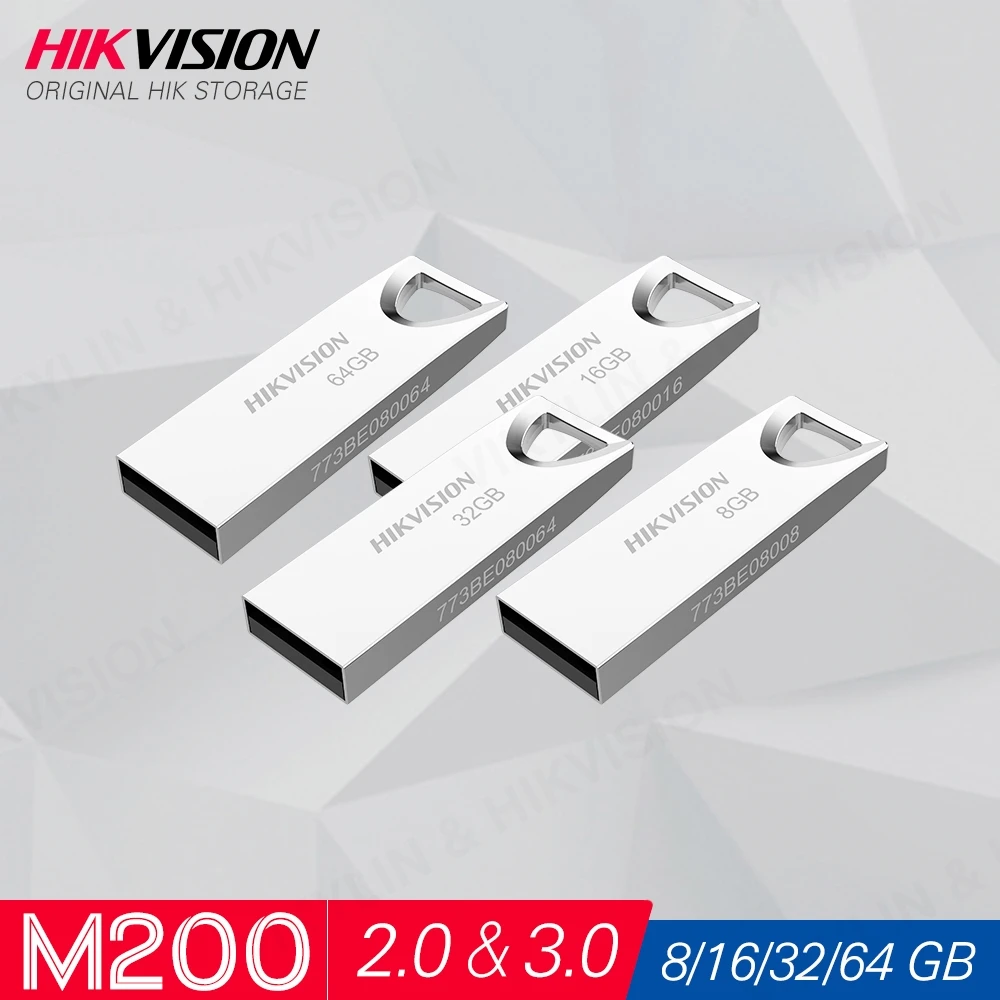 Hikvision оригинальный USB флеш накопитель 8 ГБ 16 32 64 128 мини USB2.0 USB3.0 флешка карта памяти
