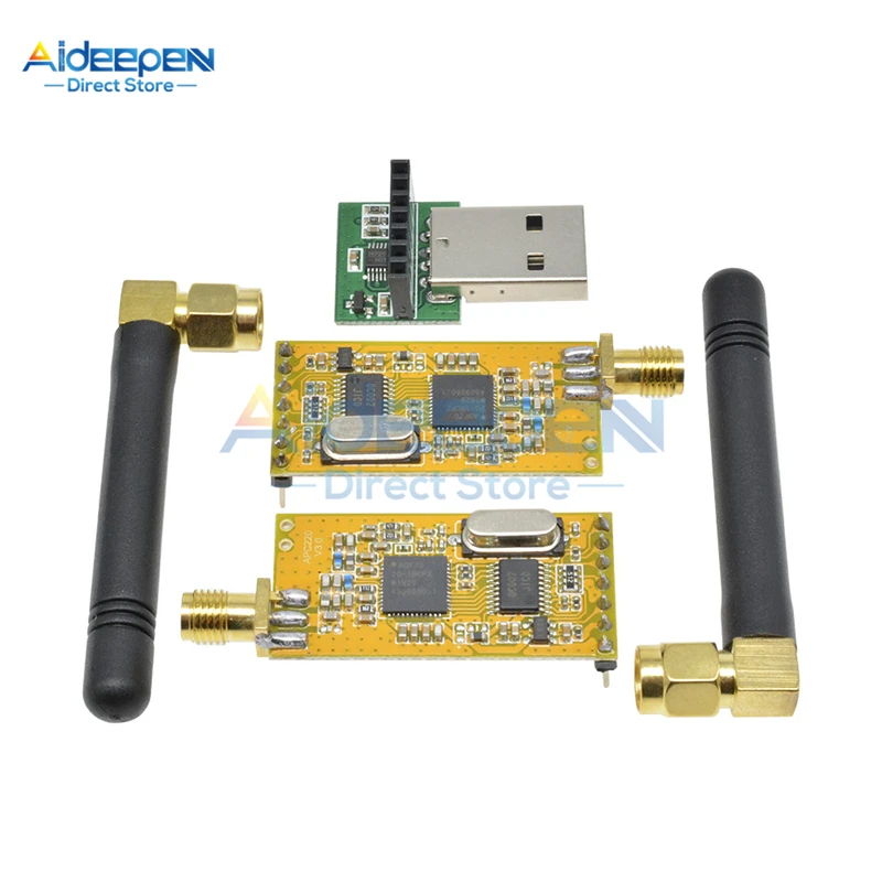 3,3 в-5 в APC220 Беспроводной и радиочастотным последовательным борту модуль Беспроводной данных Связь антеннами конвертер USB адаптер для Arduino DIY Kit