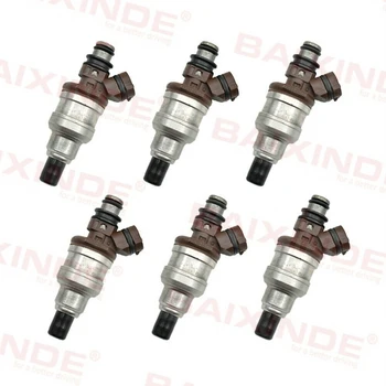 

High quality 6x Fuel Injectors For 89-95 Toyota 4Runner Pickup 23250-65020 23209-65020 FJ526