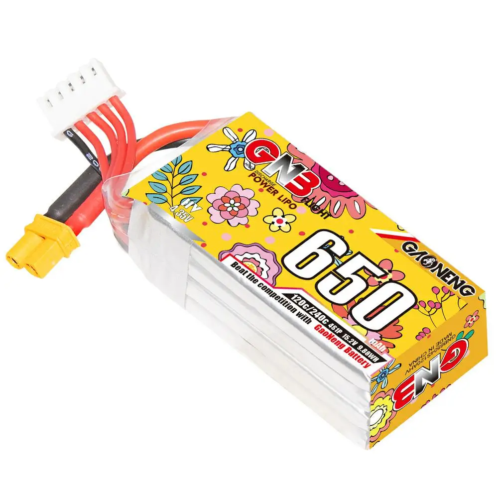 Gaoneng GNB 4S HV 15.2V 650mAh 120C XT30