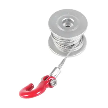 

25T Metal Gear Servo Winch Wheel For 1/10 RC Crawler Car TRX4 RC4WD D90 D110 Axial Scx10 90046 Parts