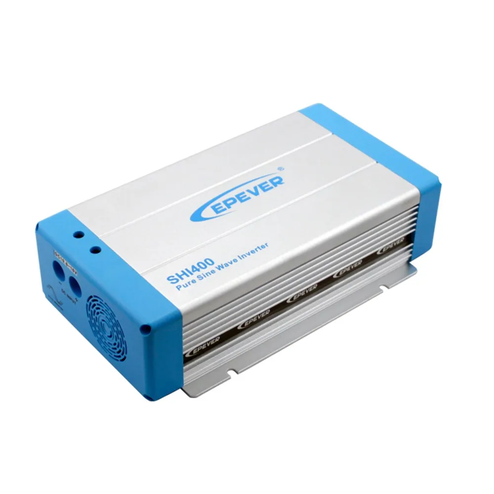 Инверсор EPever SHI400 400W 12V 24V солнечные фотоэлектрические сети по ограничению на использование опасных материалов в производстве электрического и электронного оборудования синусоидальный инвертор 220V 230V регулятором солнечного заряда инверсор-регулируемым приводом 50Гц 60Гц