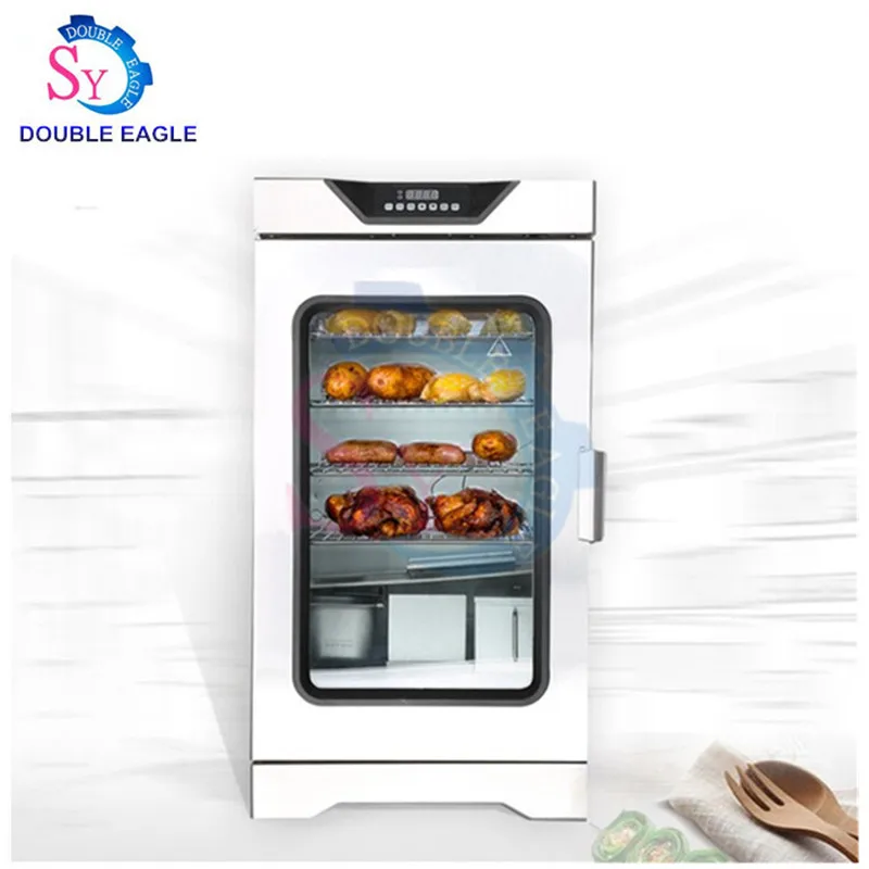 

Home use Intelligent remote electric control pork and beef chicken and duck Fish meat smoked fumigation furnace/smoking oven