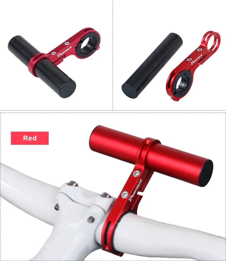 Excellent MTB road bike bracket handlebar multi-function bracket bicycle extension bracket aluminum alloy extension frame carbon fiber 9