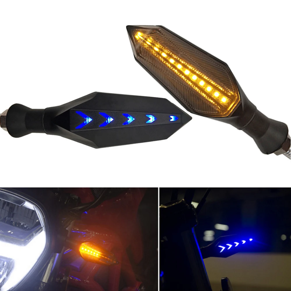

Motorcycle LED Turn Signal Lamp Sequential Flowing Flash Indicator Lights For Yamaha TX125 Adventure YZF R120 R1 R3 R25 R6 600R