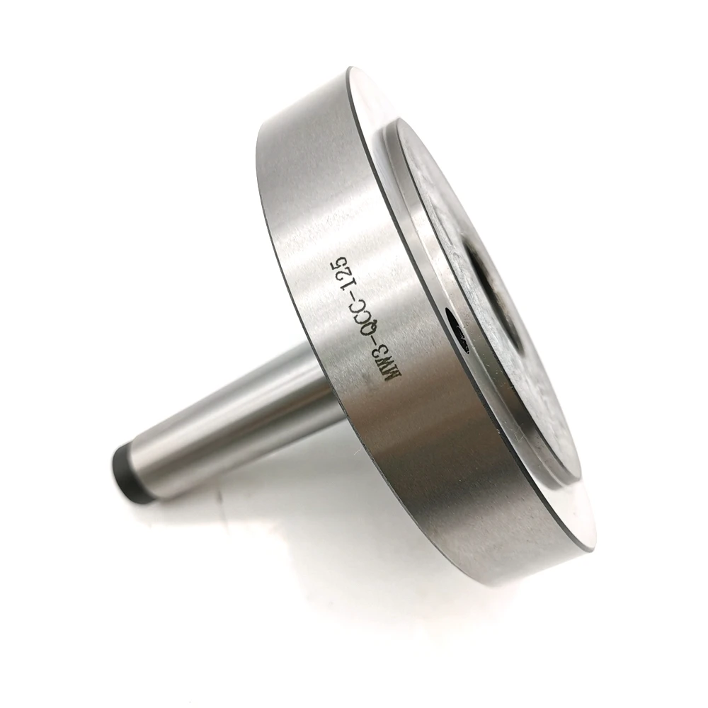 MT3 MS3-125 MT3-125 Taper Shank Ring Flange Plate Connector Adapter for K11-125 5" 5Inch 3 jaws Chuck Lathe Spindle Milling |