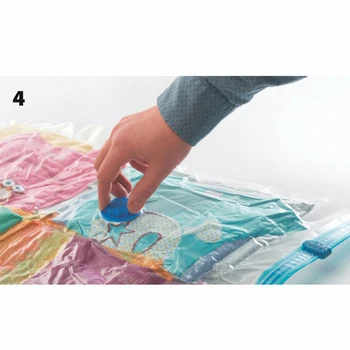

12pcs/Set Vacuum Storage Bag Travel Space Saver Bag Compression Clothes Sealer