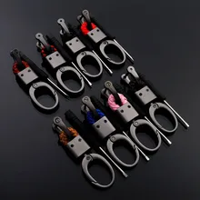 Автомобильные брелоки бизнес для мужчин Подарочный держатель для ключей для автомобилей металлический брелок кошелек Роскошные Держатели