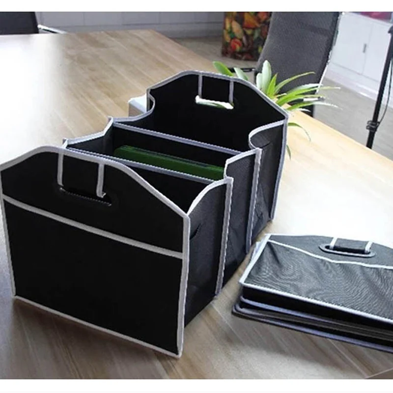 

Super large capacity car trunk finishing box practical folding car storage bag car supplies