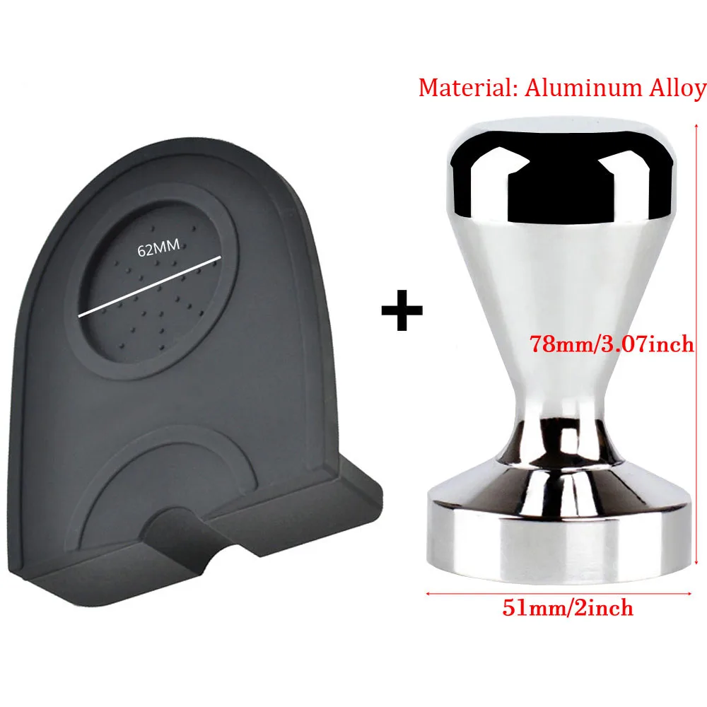 2 unidades de alfombrillas de silicona de alta calidad para prensar café espresso (51 mm)_voghion.com