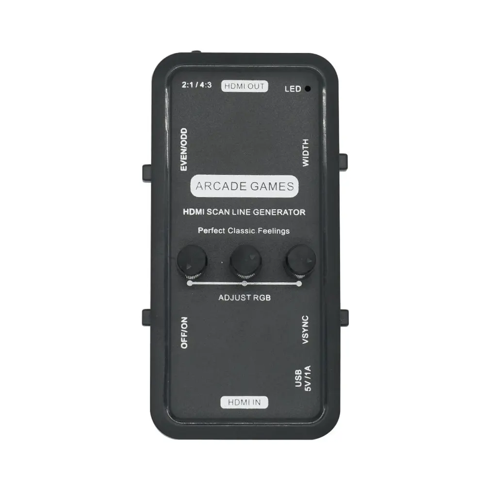 

For HDMI Scanline Generator Scanner for Retro Games Gamers MAME Emulators Arcades for Nessa Switch for Xbox 360 for PS4