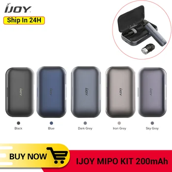 

Newest Ijoy Mipo Vape Pod Kit 200mAh battery 1.4ml cartridge with 1000mAh Wireless Charging Bank Vaporizer Vape Pen Starter Kit