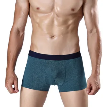 

Mens Boxer Underwear Modal Underwear Cotton Stripe Boxers Underpants Breathable Boxer Shorts Men Cueca Male Boxershorts