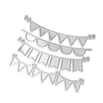 

Cartoon Banners Cutting Die Embossing Stencil Carbon Steel Template Mold DIY Paper Art Craft Scrapbook Bookmark Greeting