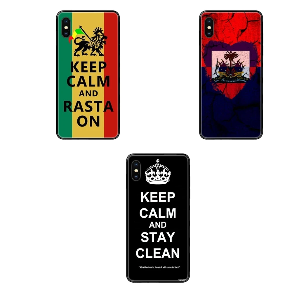 Keep Clam And I'm Cuban Smart для Galaxy Note 4 8 9 10 20 Plus Pro J6 J7 J8 M30s M80s Ultra J600 J730 J810 Black Soft|Бамперы| |