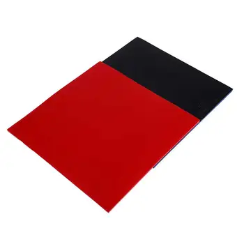 

2Pcs Table Tennis Racket Pips In PingPong Sponge Red/Black High Quality