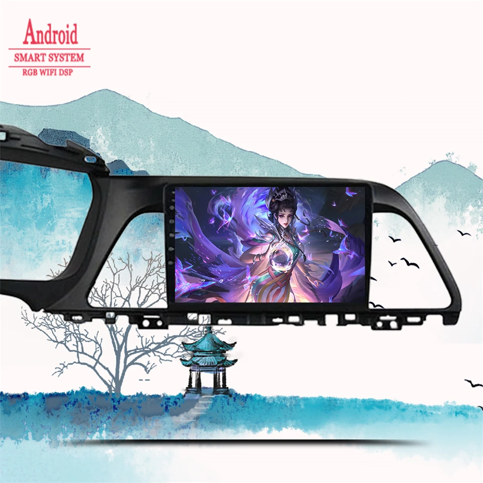 

Мультимедийный видеоплеер, Автомагнитола для Hyundai Sonata 7 LF 9 2014 2015 2016 2017 Android 13, навигация GPS, 2DIN, DVD-кассета