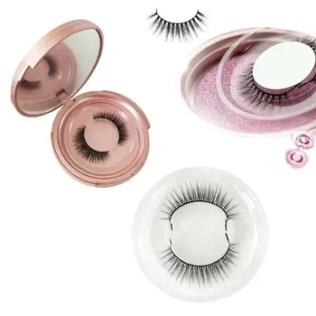 

Water-activated Glue-free False Eyelash, Light weight & Easy to Wear,Very Natural Soft and Comfortable False Eyelash - B