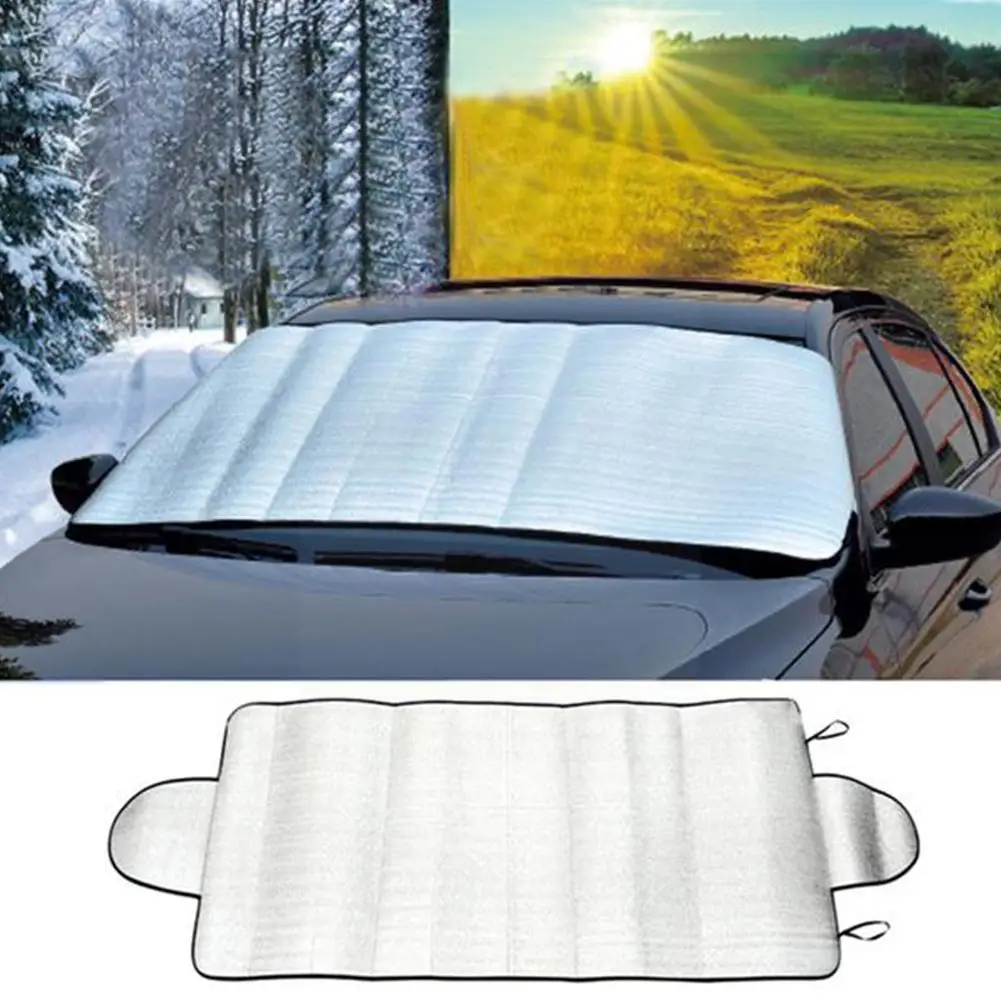 Cover Car Sunshield Front Windshield Cream, Sunscreen, And Heat Front