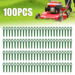 100 шт. триммер для травы пластиковое лезвие газонокосилки косилки режущие лезвия для стриммера газонокосилки