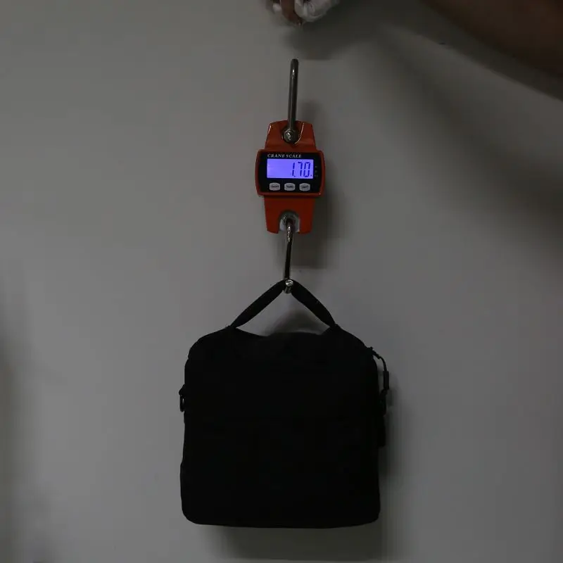 Электрический крюк весы Висячие Цифровые весы с разборным s-крюк фунтов кг Блок для взвешивания багажа