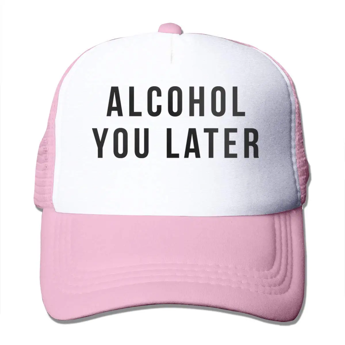 Бейсбольная Кепка унисекс, Регулируемая Кепка в Стиле Дальнобойщика, розовый цвет