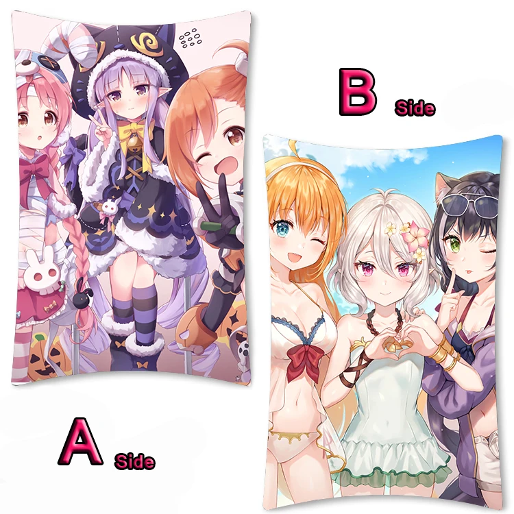01 Аниме Принцесса подключения! Re: погружения прекрасный Dakimakura обниматься тела Чехол кровать подушки Pilow крышка 2WAY подарки 35x55 см - Цвет: 01