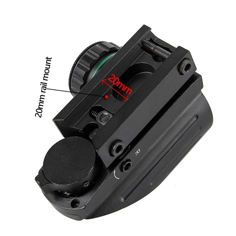 Red Dot Sight Scope Tactical Reflex Riflescope Reticle Holographic Projected Sight Hunting 20mm Rail Mount 1MOA red dot sight rifle scope holographic collimator