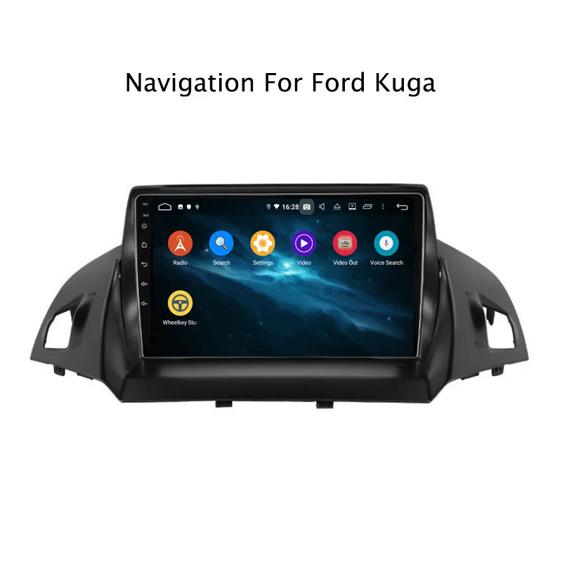 Sale 9" Android Octa Core 4G RAM 32G ROM Car Radio Multimedia Player Navigation GPS For Ford Kuga 2013 2014 2015 3